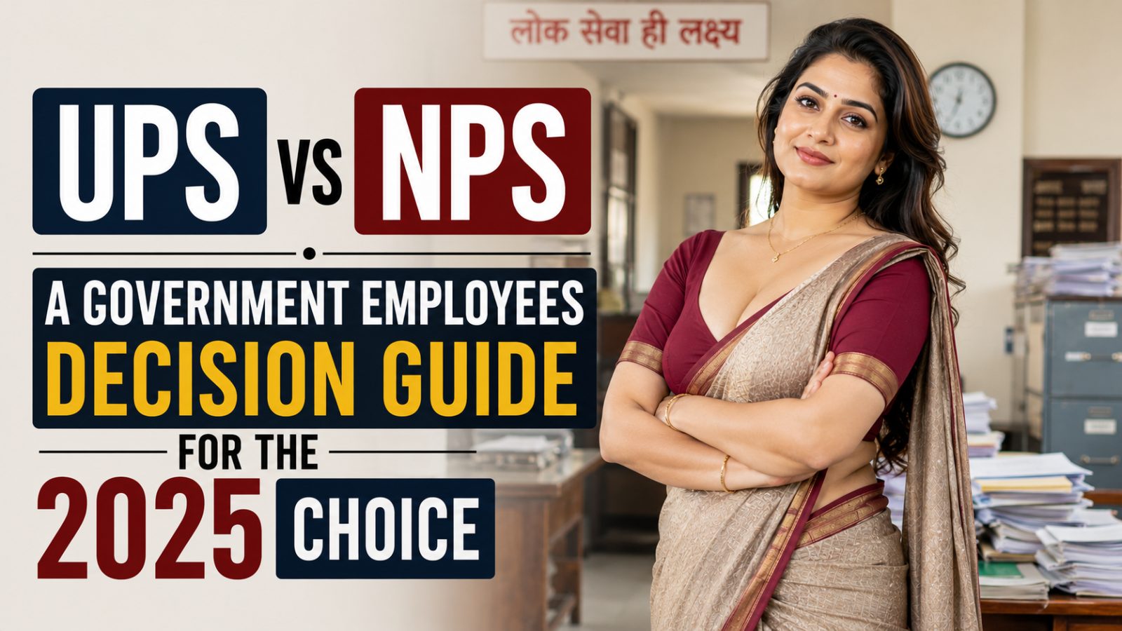 UPS vs NPS: A Government Employees Decision Guide for the 2025 Choice