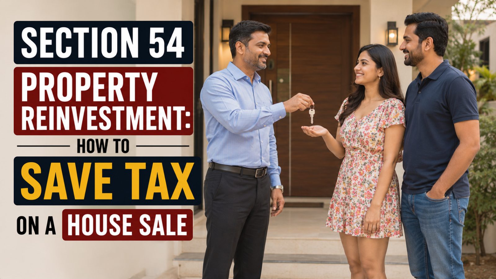 Section 54 Property Reinvestment: How to Save Tax on a House Sale