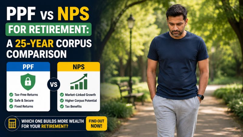 PPF vs NPS for Retirement: A 25-Year Corpus Comparison